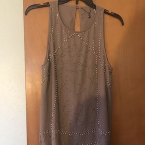 Beaded BKE Boutique Blouse